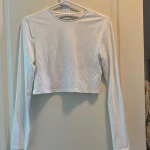 Open Back Long Sleeve Top